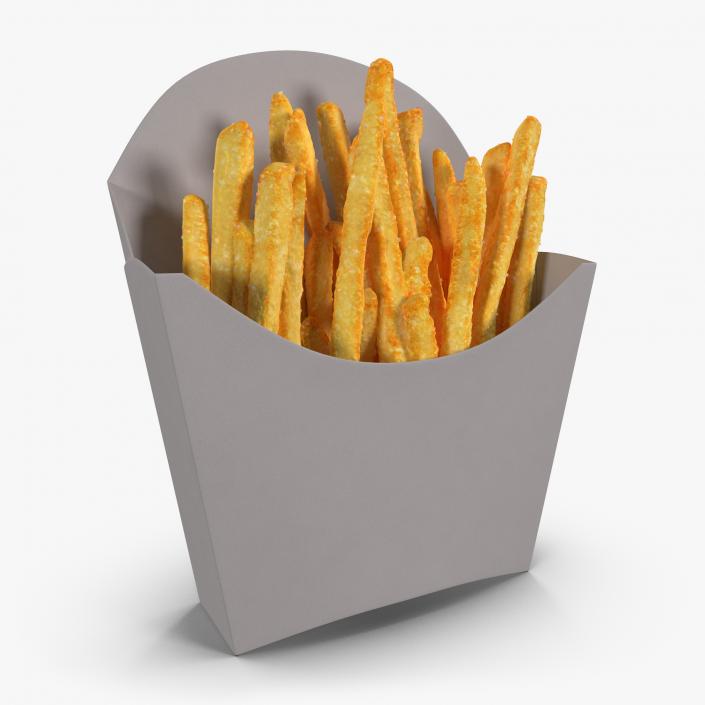 French Fry Box Generic 3D