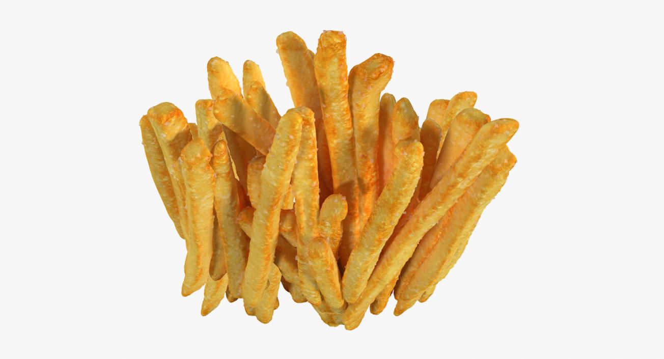 French Fry Box Generic 3D