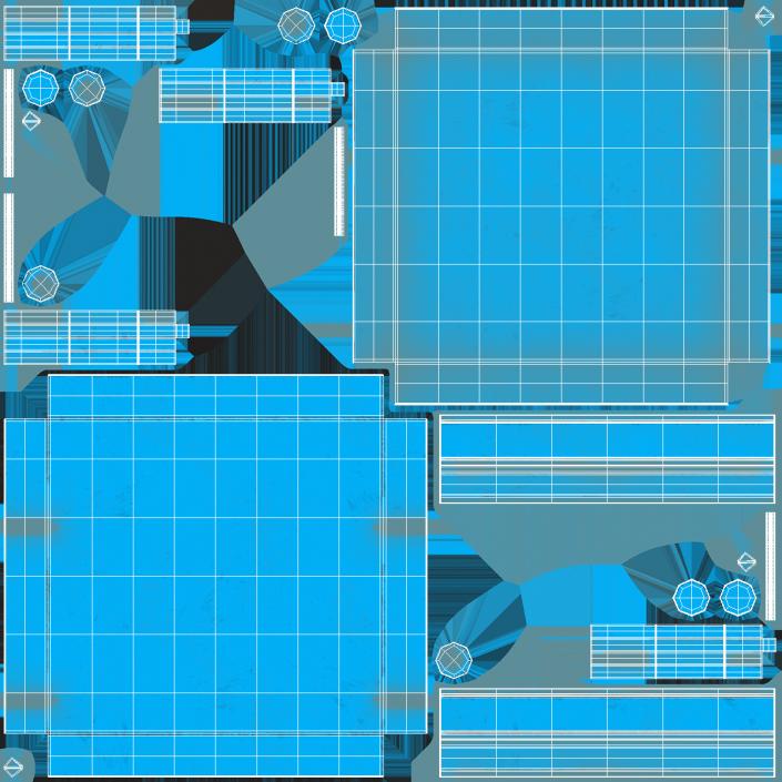 Horizontal Retention Basin with Ethanol Barrels 3D