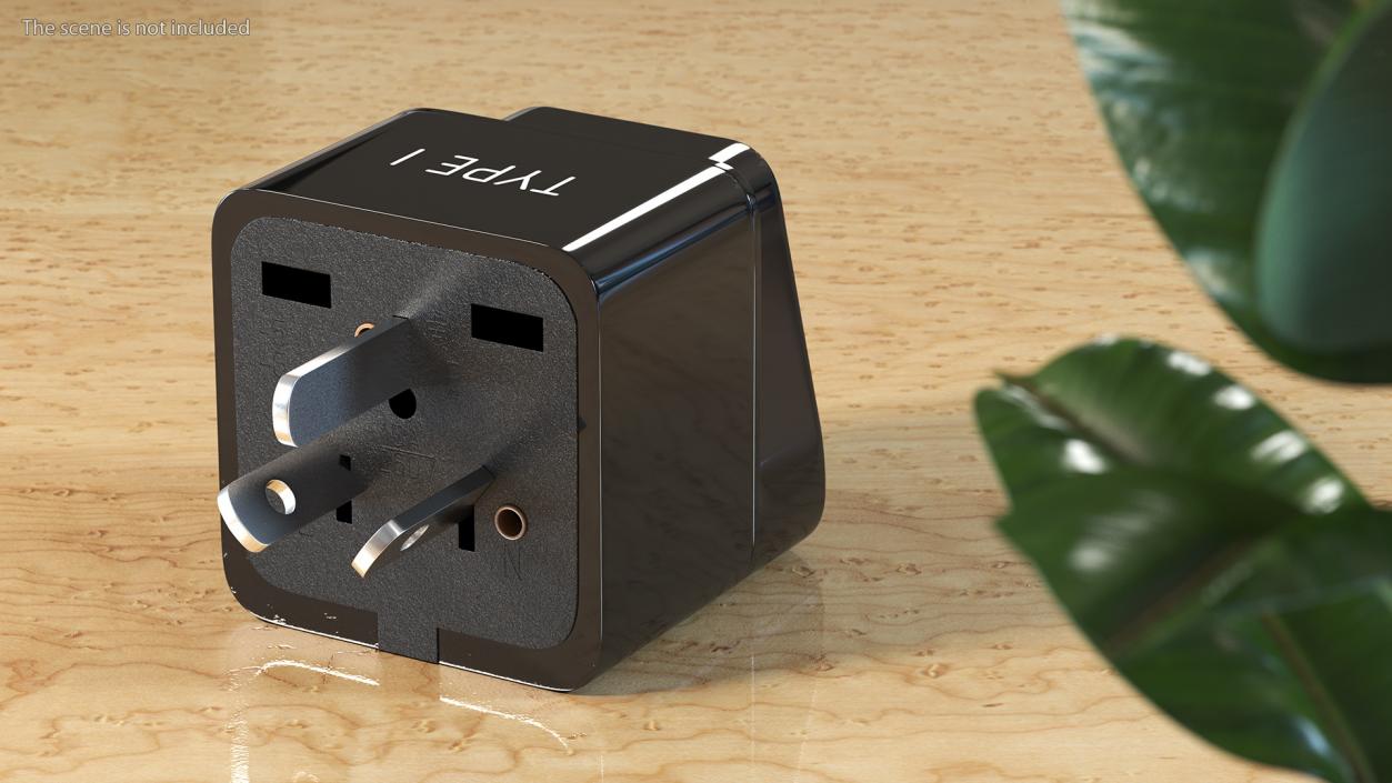 Electrical Plug Adapters Collection 7 3D