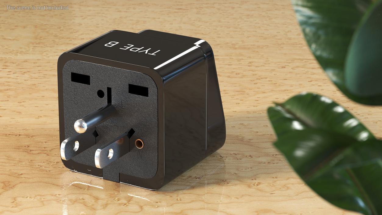 Electrical Plug Adapters Collection 7 3D