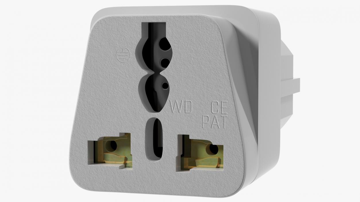 Electrical Plug Adapters Collection 7 3D