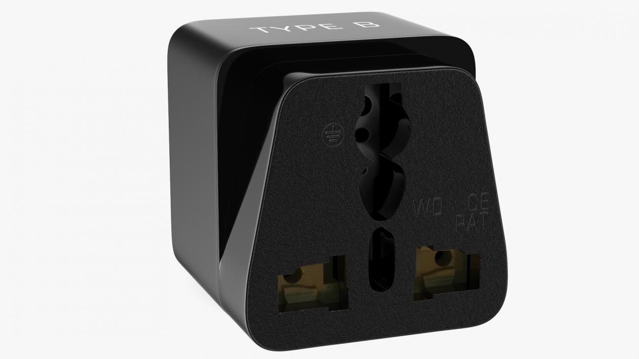 Electrical Plug Adapters Collection 7 3D