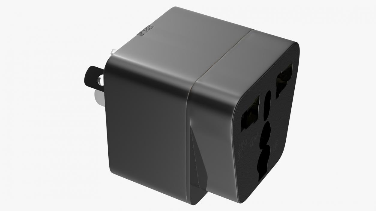 Electrical Plug Adapters Collection 7 3D