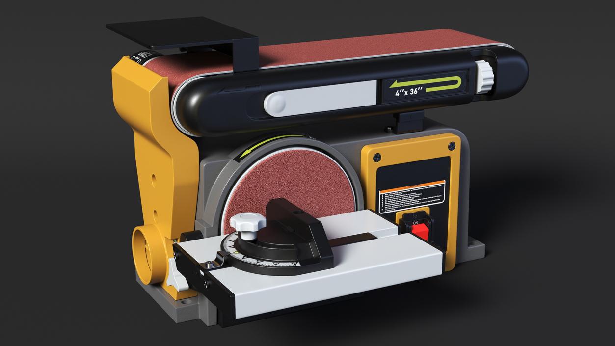 3D Belt and Disk Combo Sander