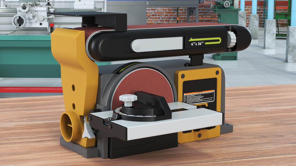 3D Belt and Disk Combo Sander