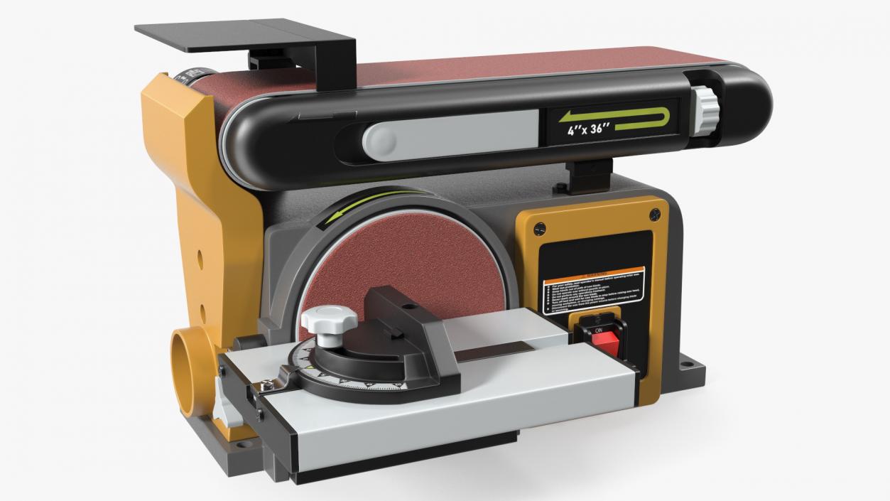 3D Belt and Disk Combo Sander