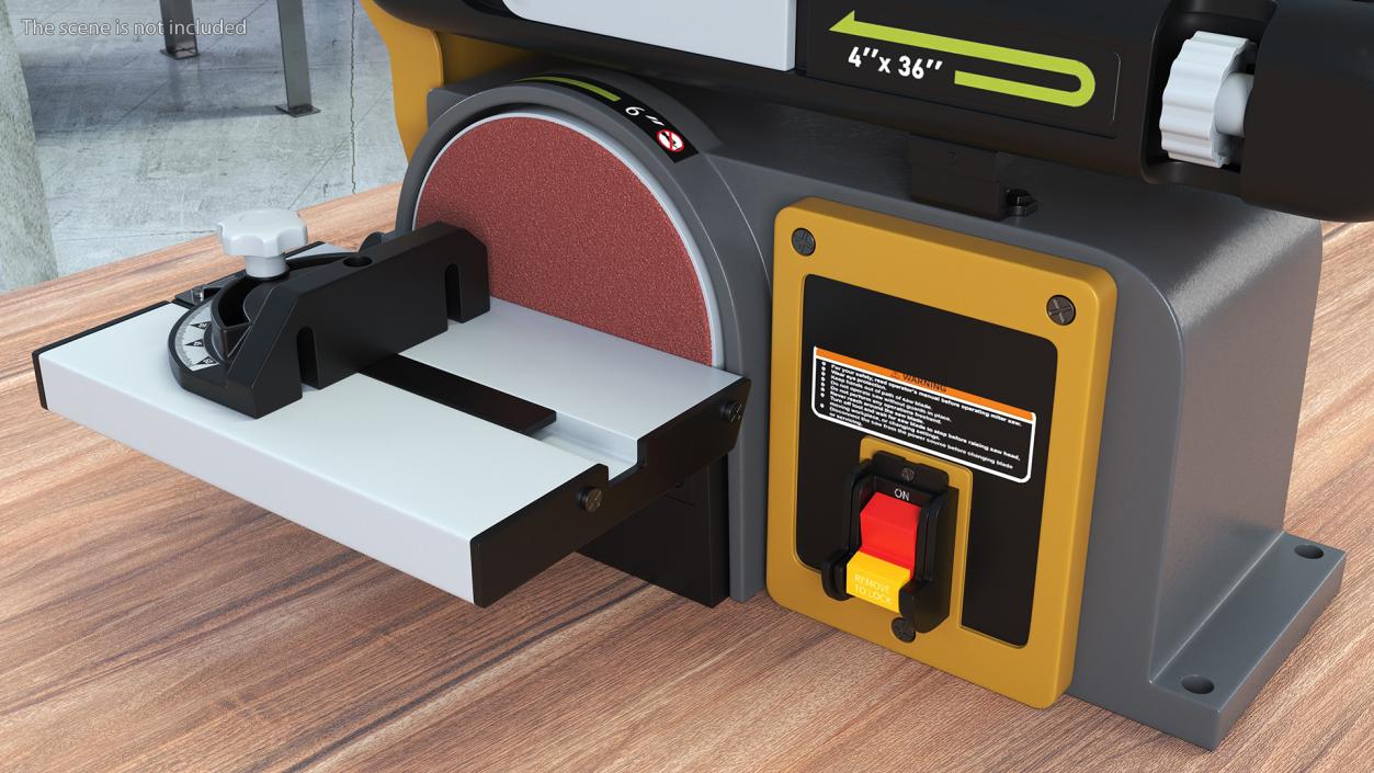 3D Belt and Disk Combo Sander