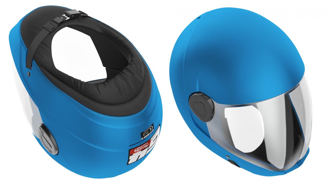 3D Cookie G4 Skydiving Helmet Blue