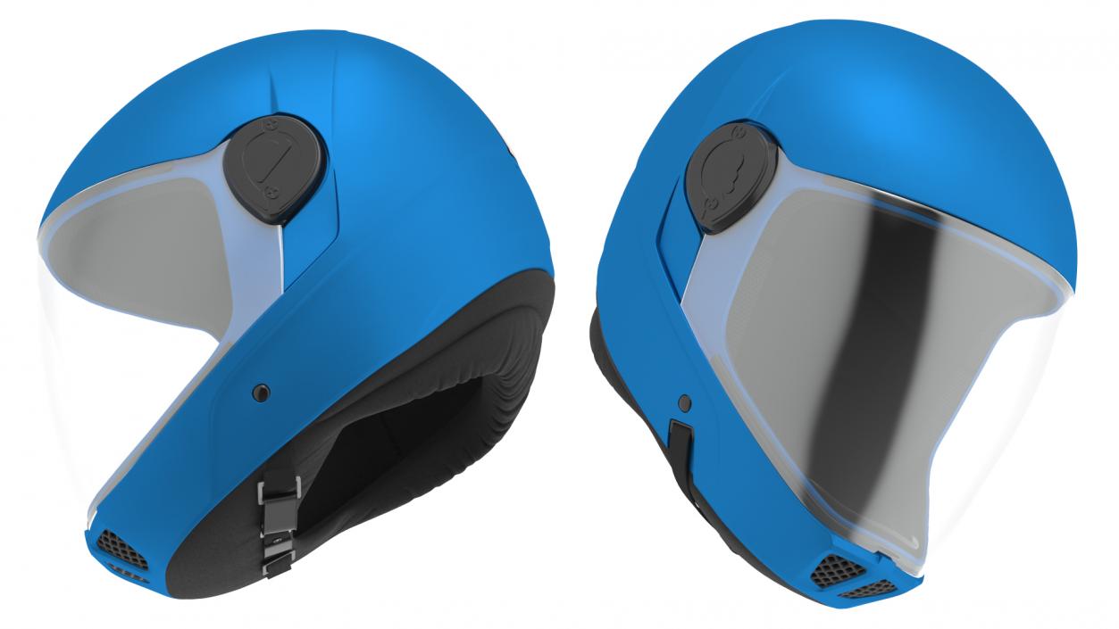 3D Cookie G4 Skydiving Helmet Blue