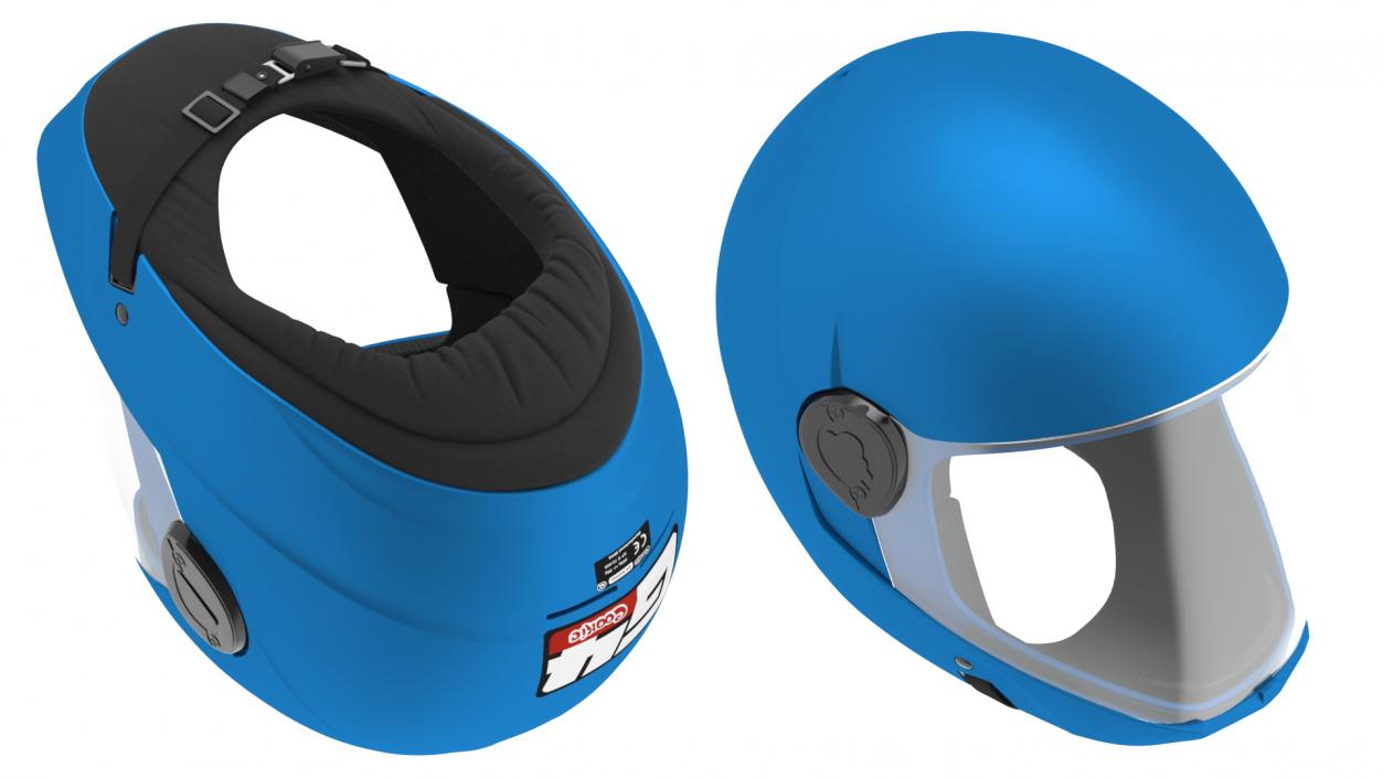 3D Cookie G4 Skydiving Helmet Blue