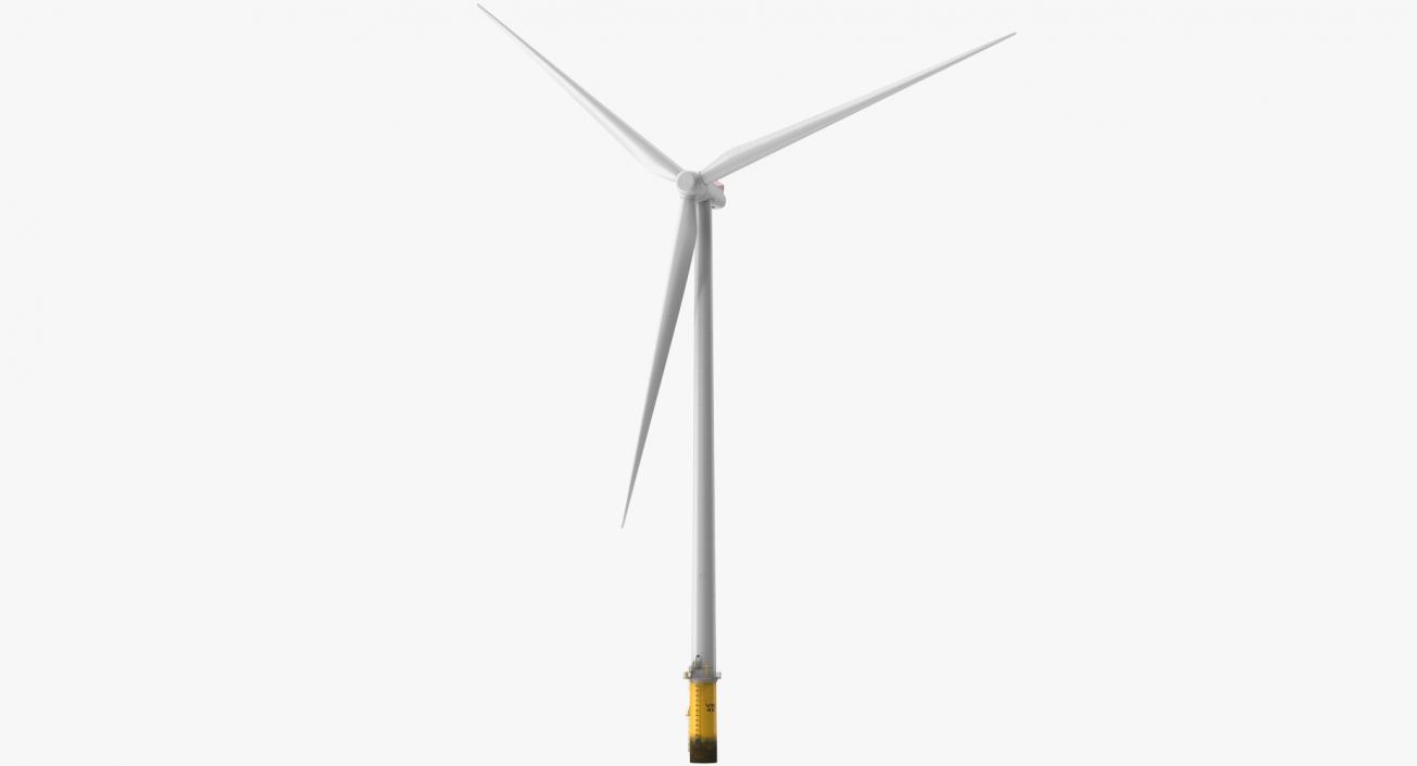 3D model Offshore Wind Power Turbine Generic