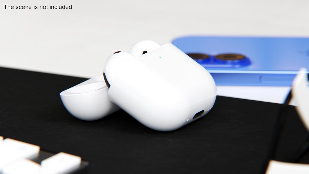 3D model Apple AirPods 4