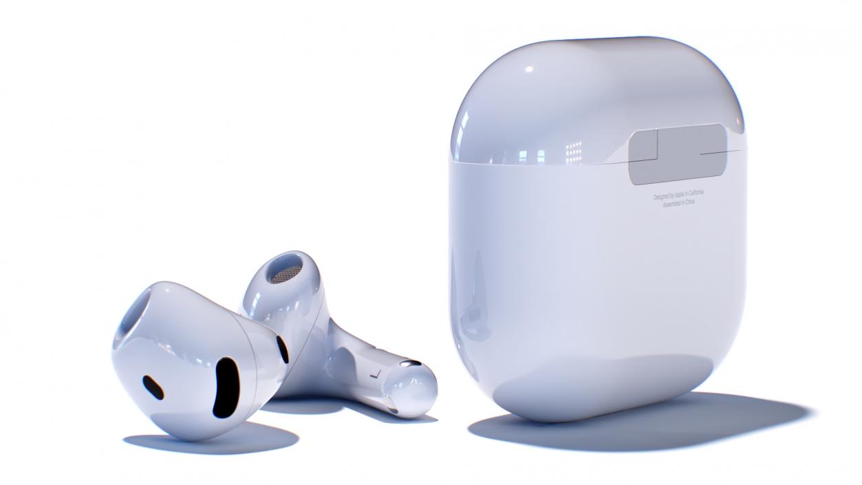 3D model Apple AirPods 4