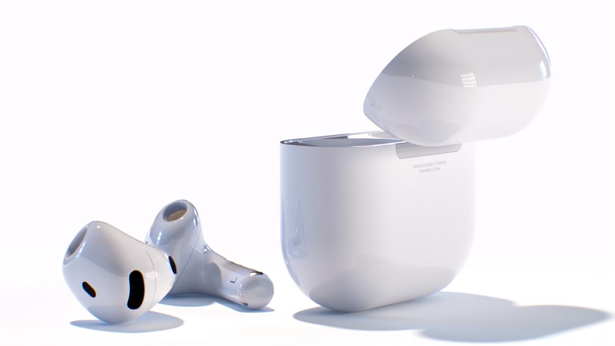 3D model Apple AirPods 4