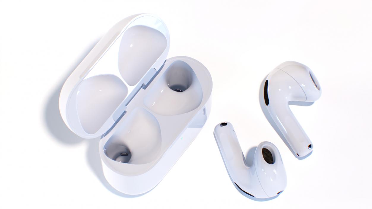 3D model Apple AirPods 4