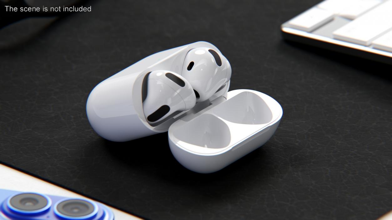 3D model Apple AirPods 4