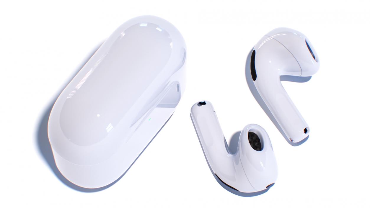 3D model Apple AirPods 4