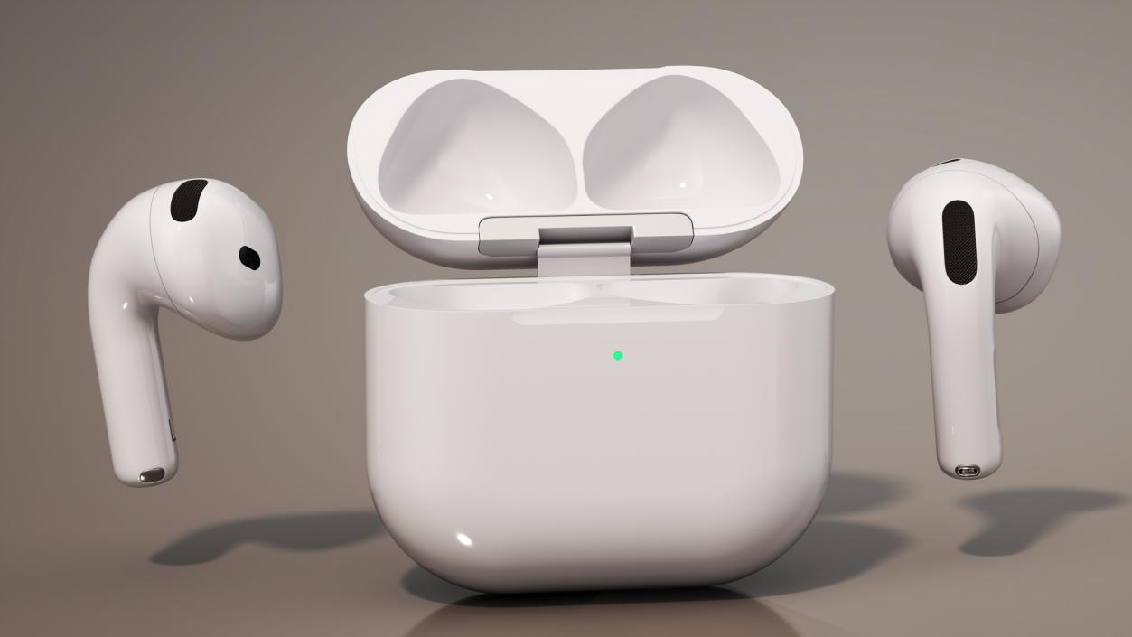 3D model Apple AirPods 4