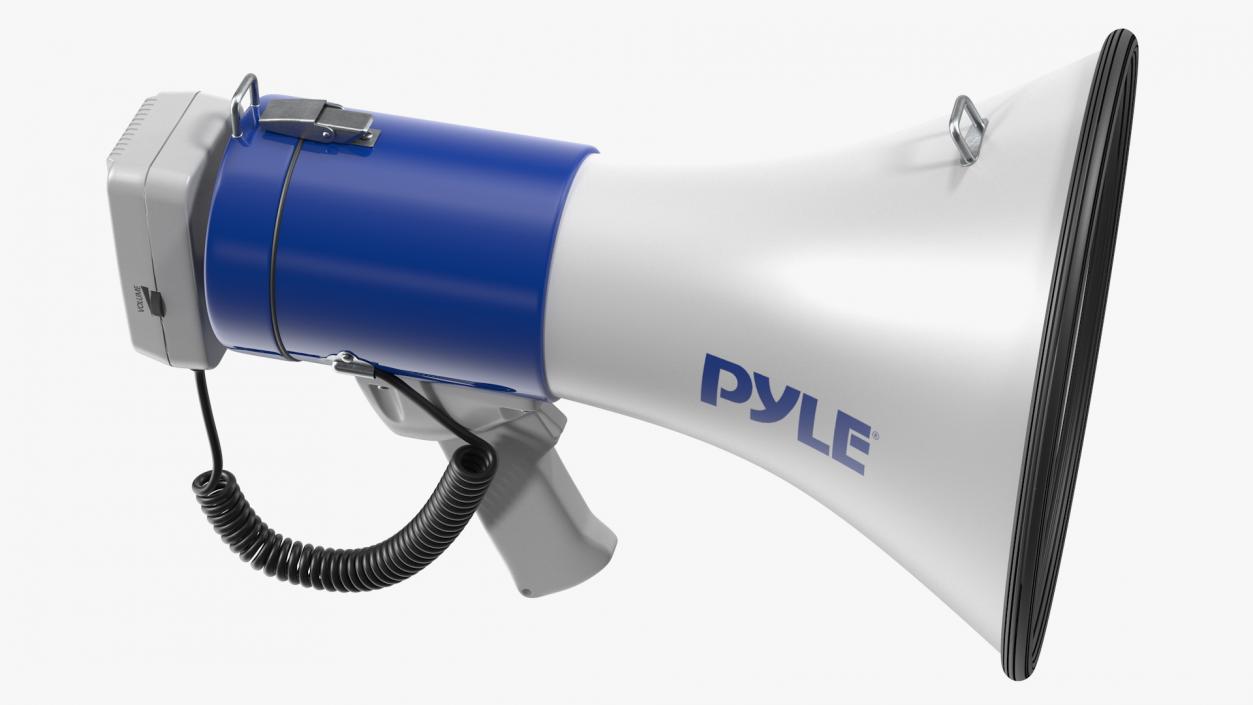 Pyle Megaphone Speaker with LED Flashlight 3D