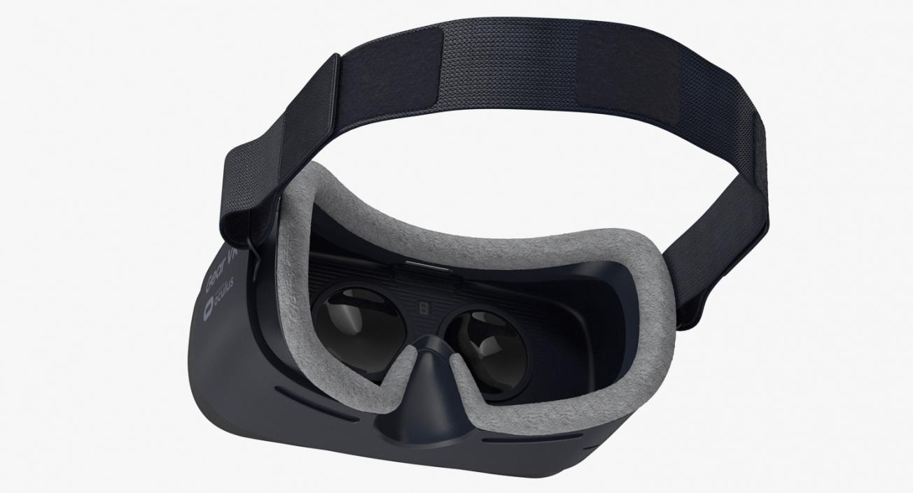 3D model Samsung Gear VR 2017