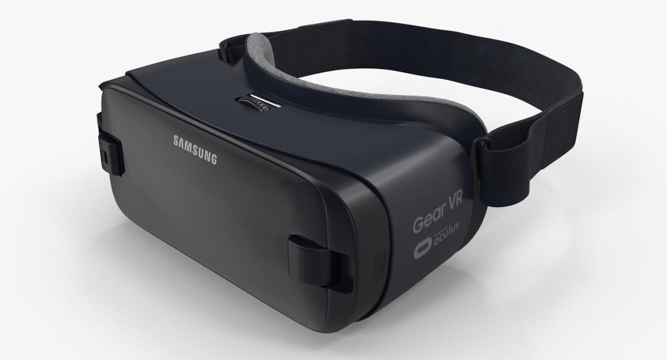 3D model Samsung Gear VR 2017