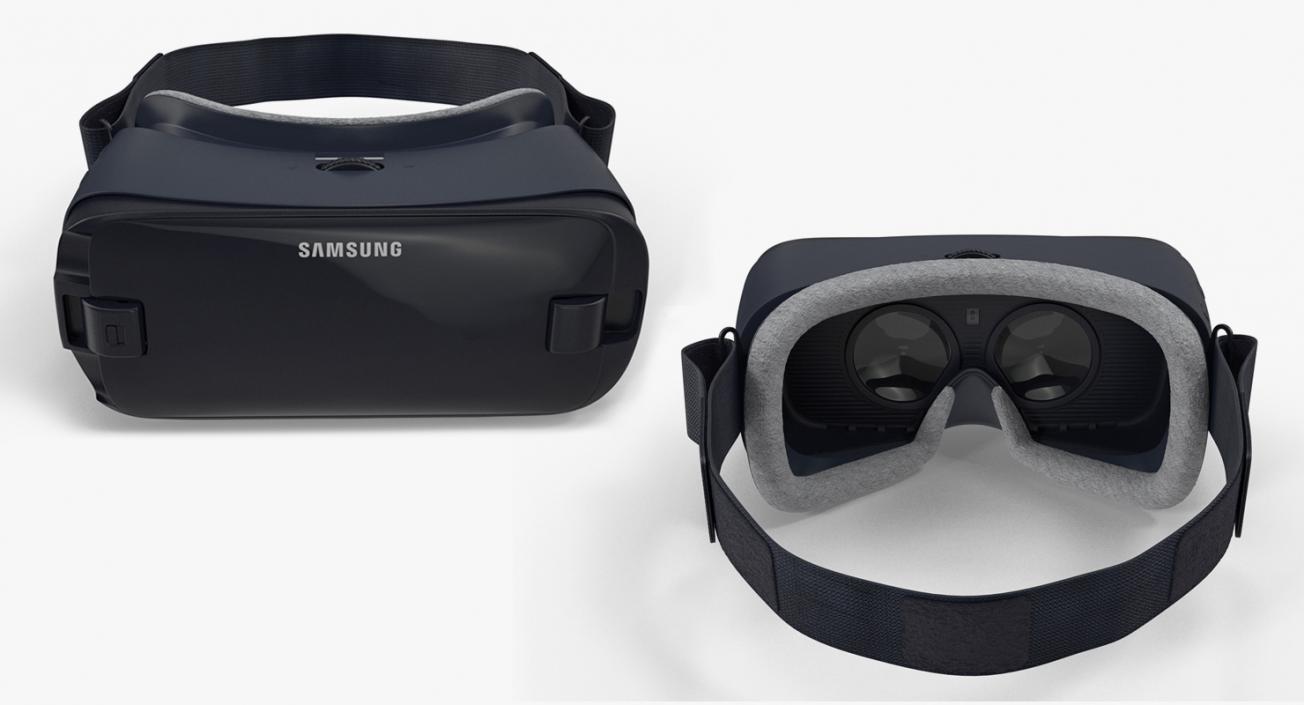 3D model Samsung Gear VR 2017