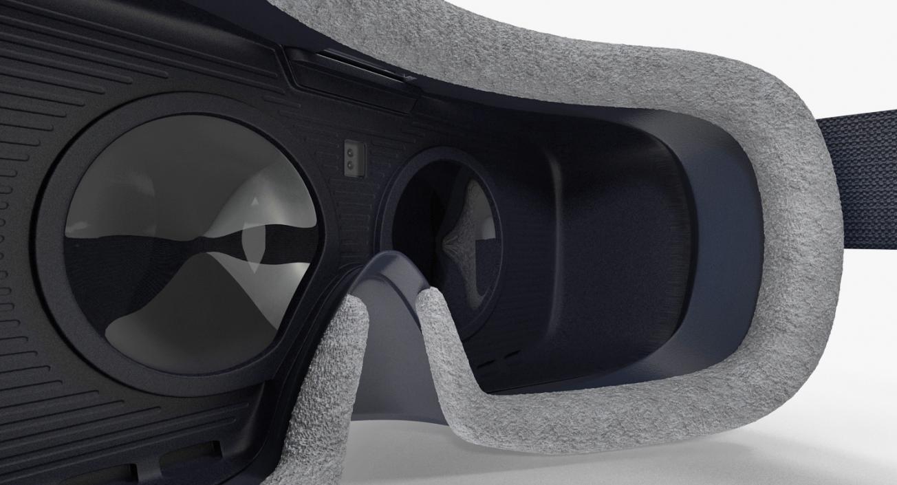 3D model Samsung Gear VR 2017