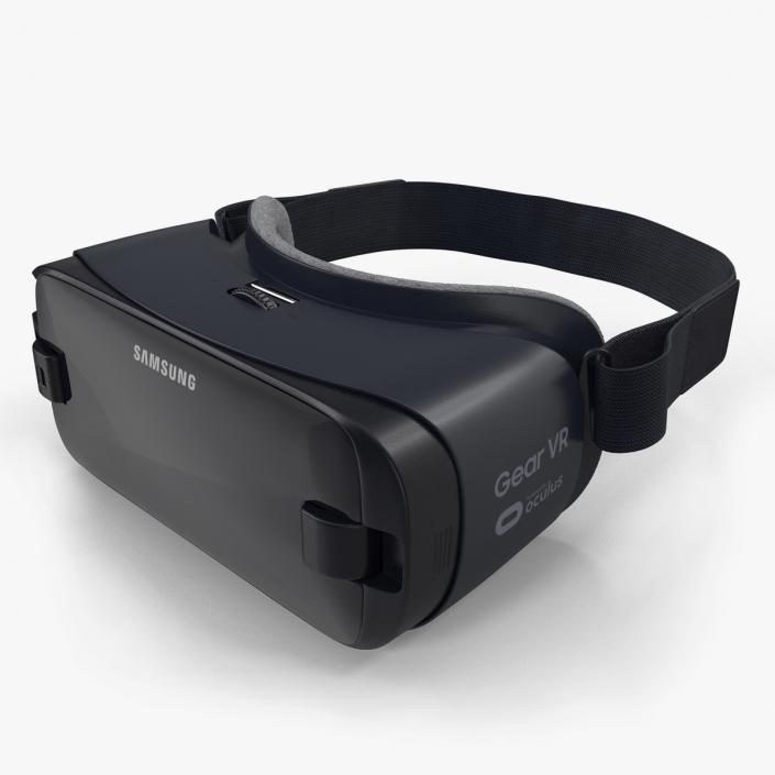 3D model Samsung Gear VR 2017