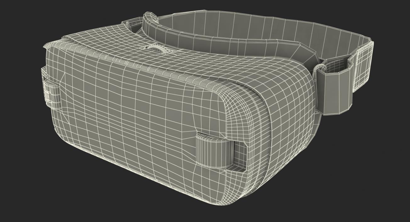 3D model Samsung Gear VR 2017