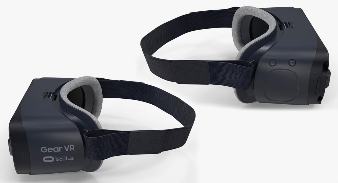 3D model Samsung Gear VR 2017