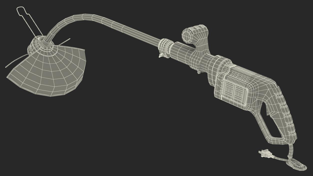 String Lawn Trimmer 3D model