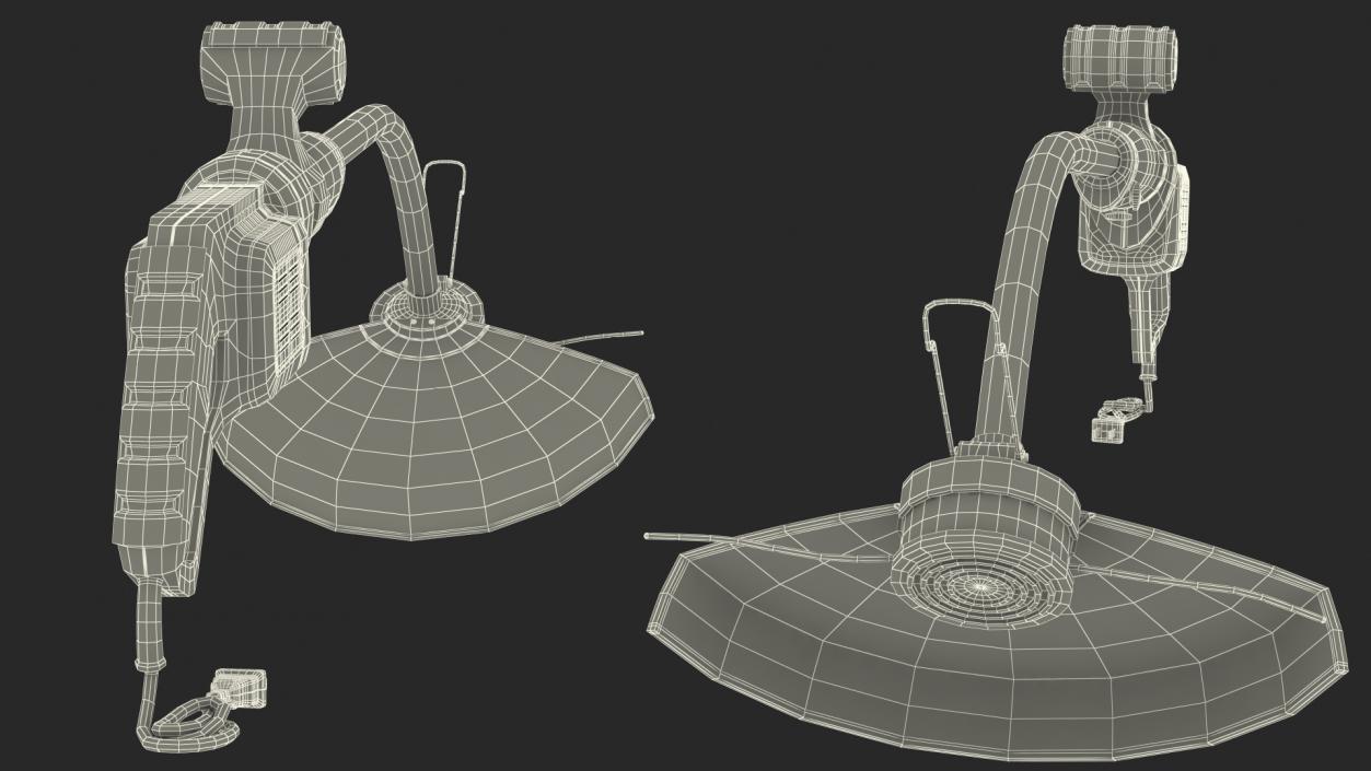 String Lawn Trimmer 3D model