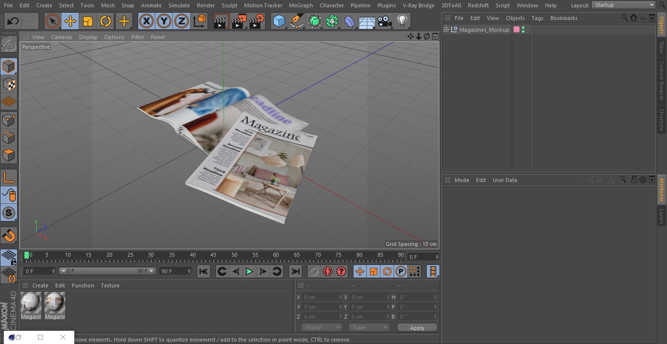 3D Magazines Mockup