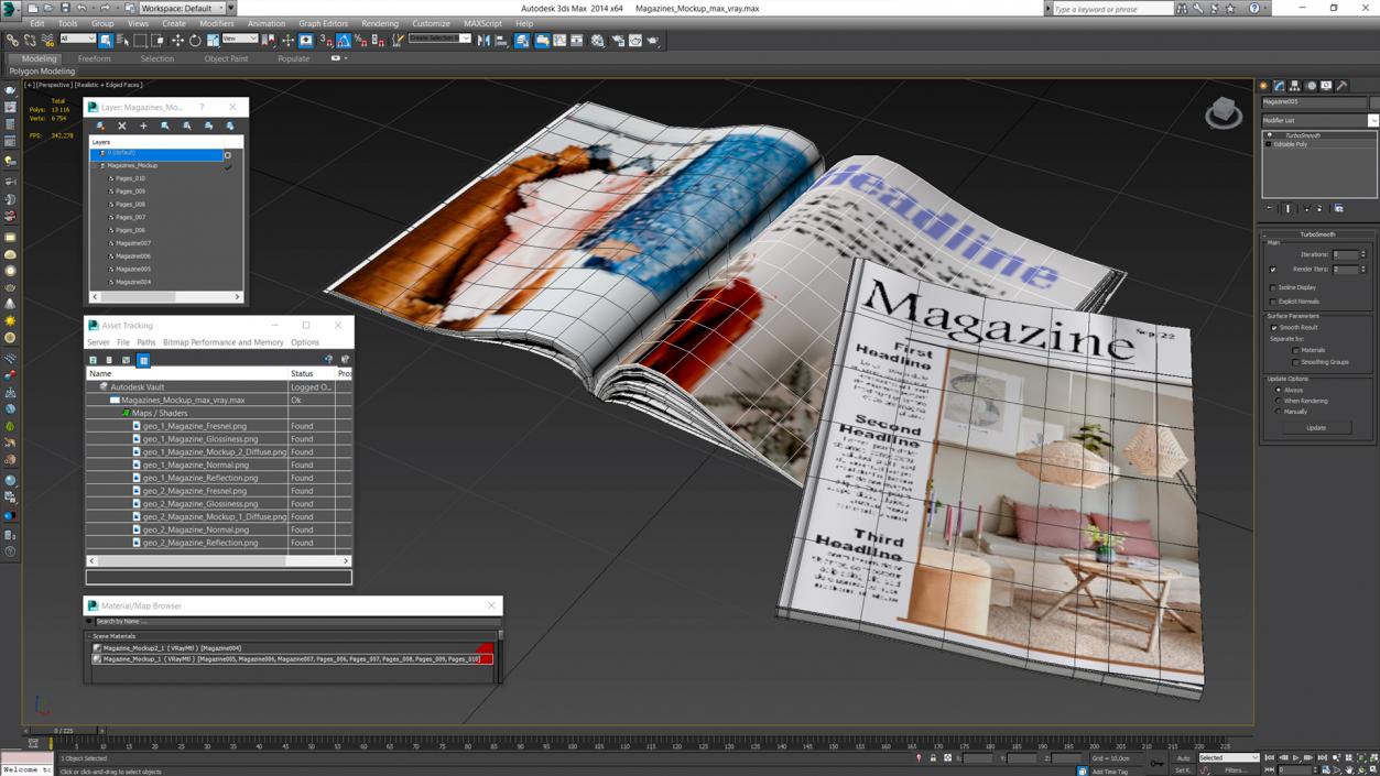 3D Magazines Mockup