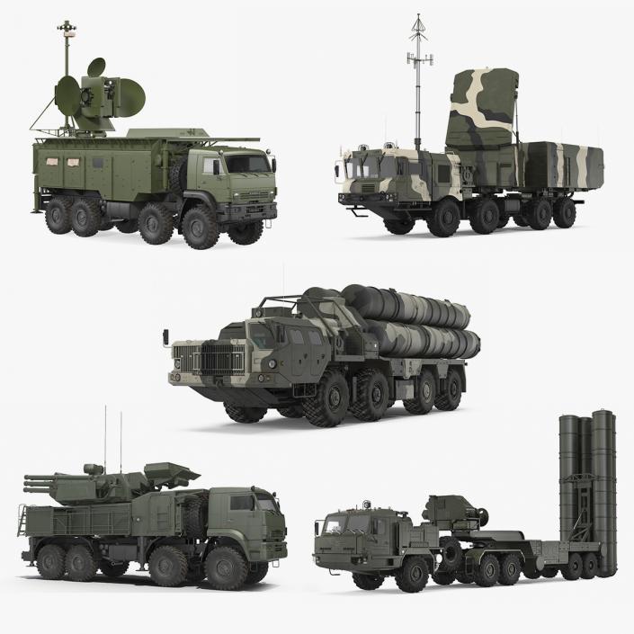 3D Russian Missile Systems Collection 2