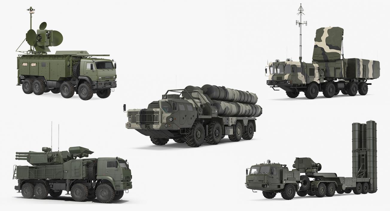 3D Russian Missile Systems Collection 2