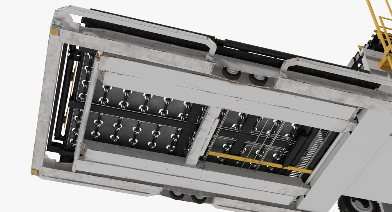 Aircraft Ground Support Lower Deck Loader Generic 3D model