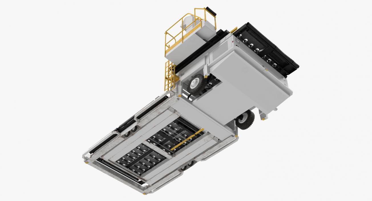 Aircraft Ground Support Lower Deck Loader Generic 3D model