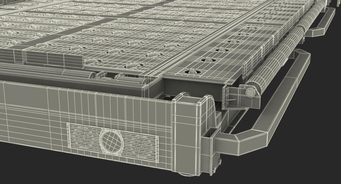 Aircraft Ground Support Lower Deck Loader Generic 3D model