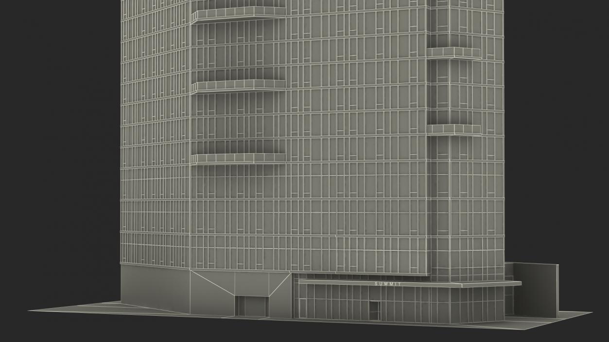 Summit NYC Building 3D model