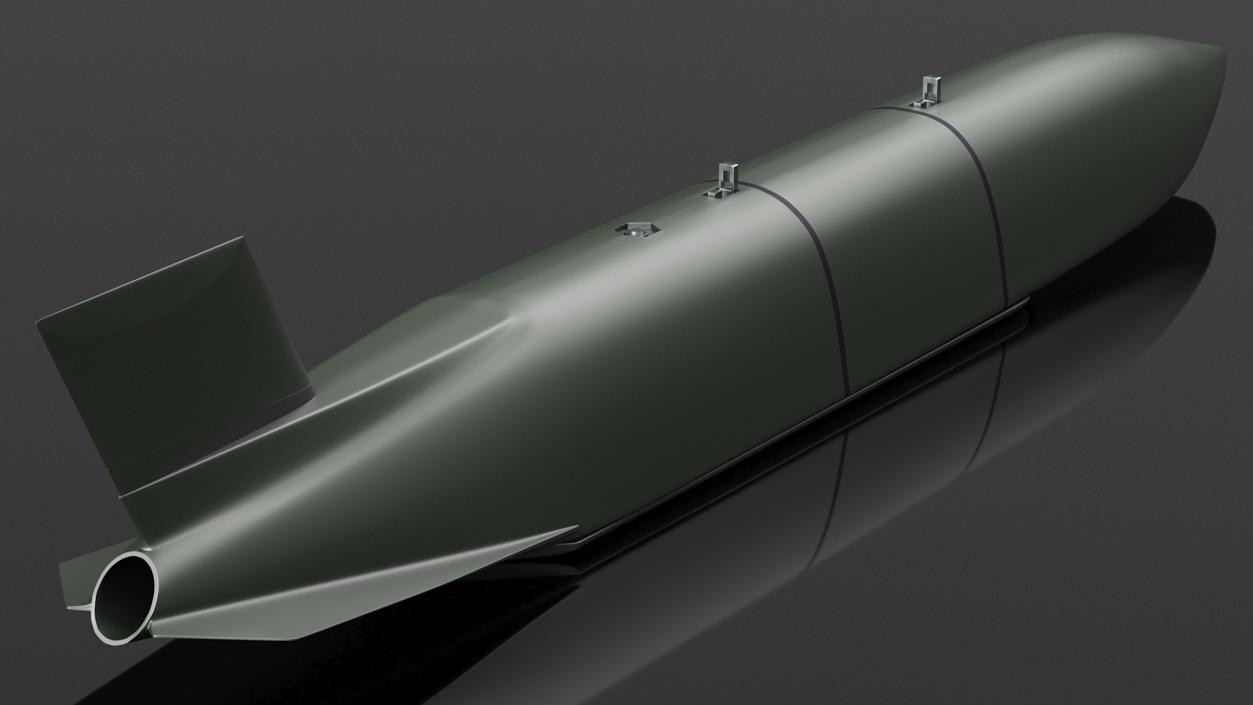 3D Cruise Missile Rigged