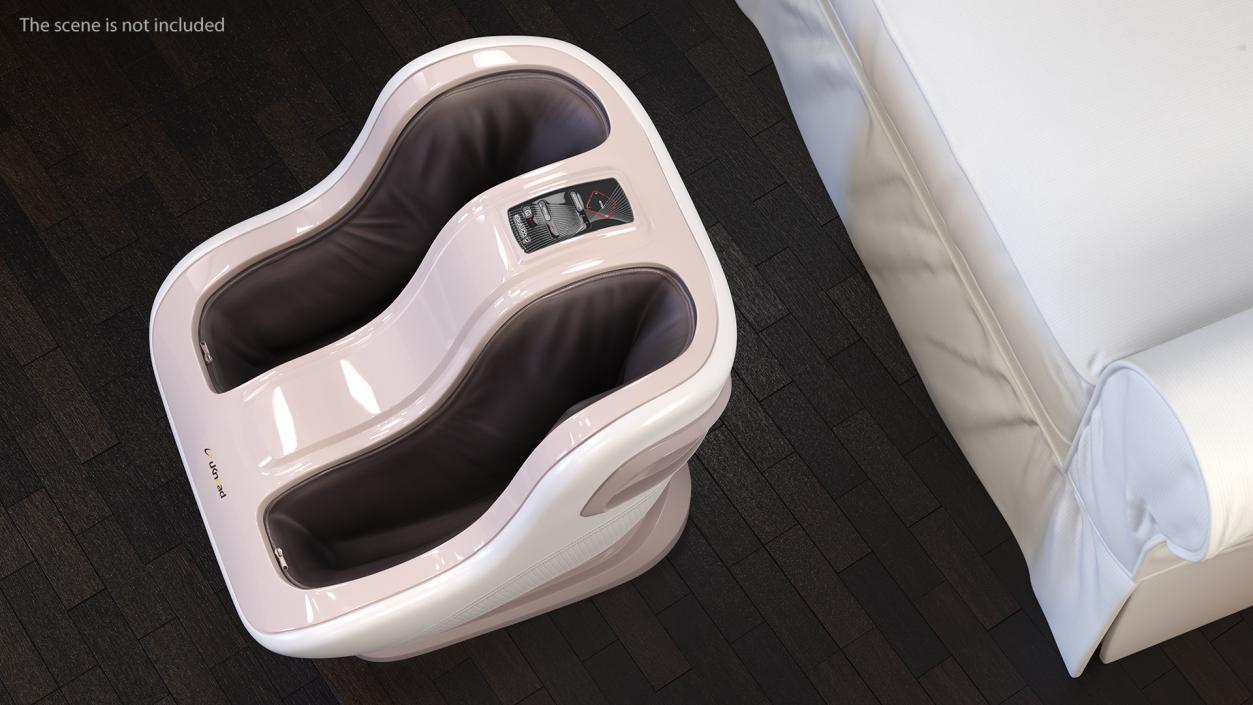 Shiatsu Foot Massager White 3D