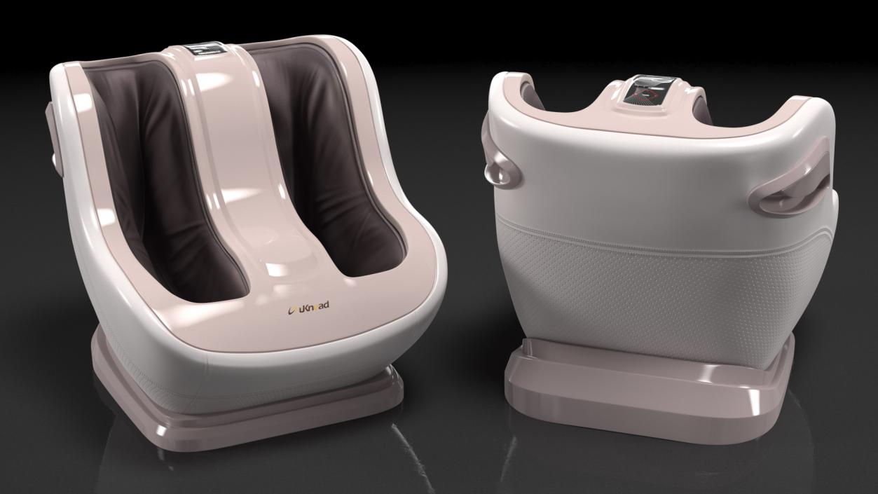 Shiatsu Foot Massager White 3D