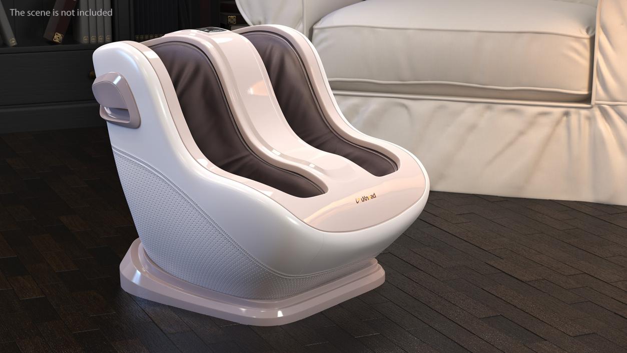 Shiatsu Foot Massager White 3D