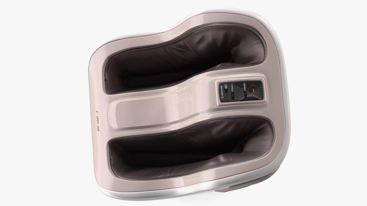 Shiatsu Foot Massager White 3D