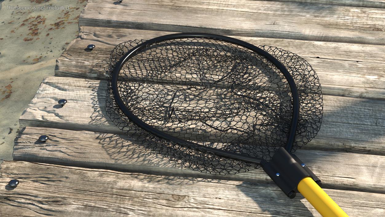 3D Fishing Landing Nets Collection