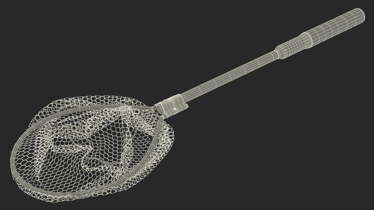 3D Fishing Landing Nets Collection