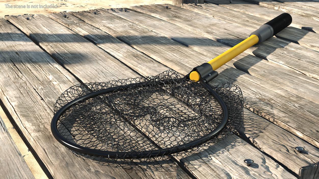 3D Fishing Landing Nets Collection