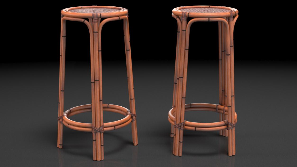 Rattan Furniture Collection 2 3D model